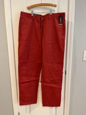 Johnston & Murphy Red Chino Pants